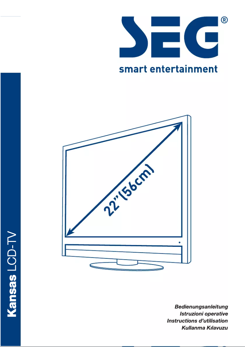 Page 1 de la notice Manuel utilisateur SEG Kansas