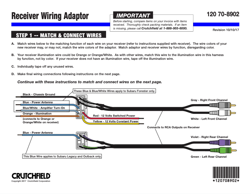 Page n°1 - Mode d'emploi Metra 70-8902