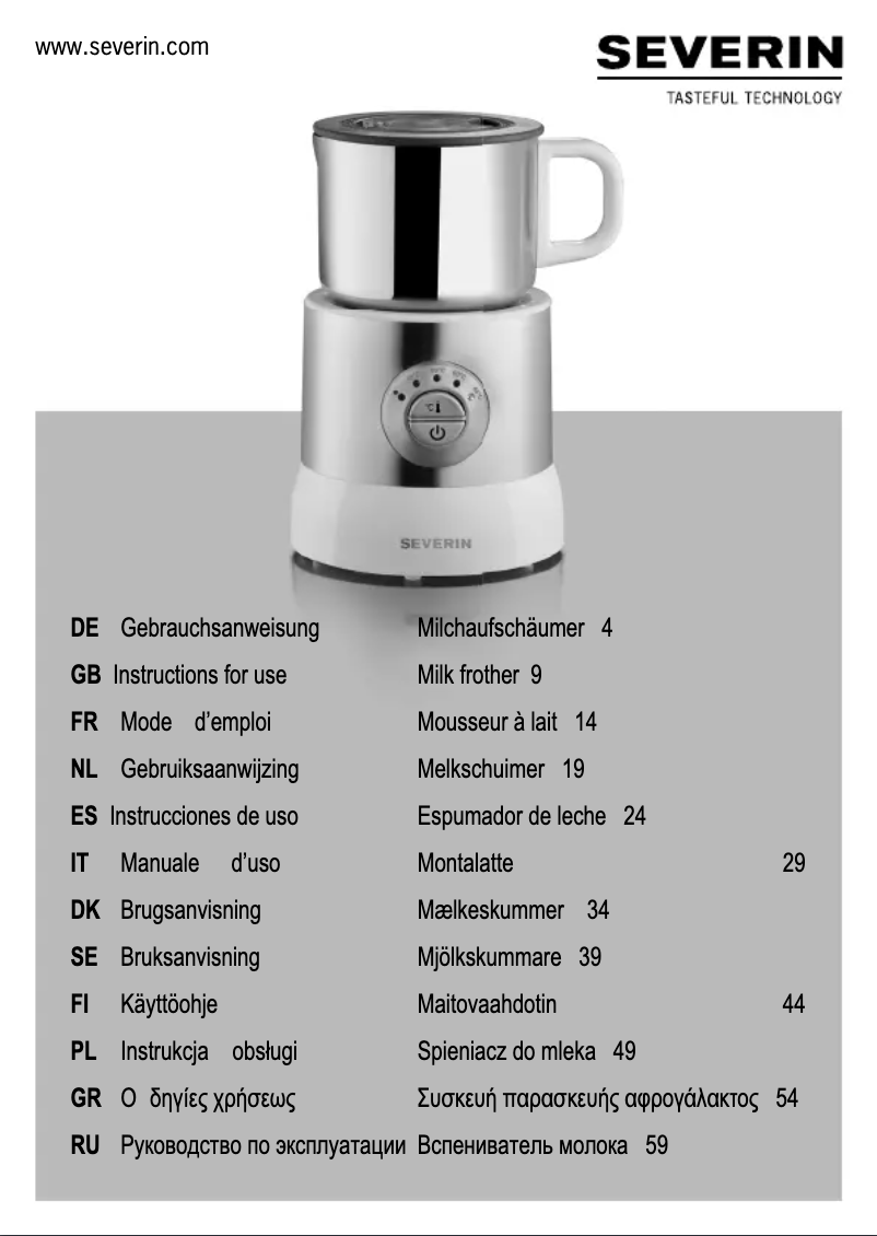 Image de la première page du manuel de l'appareil SM 3583