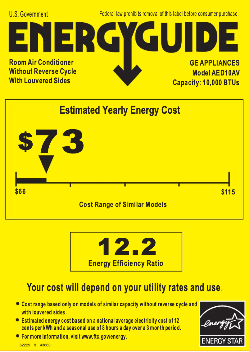 Image de la première page du manuel de l'appareil AED10AV