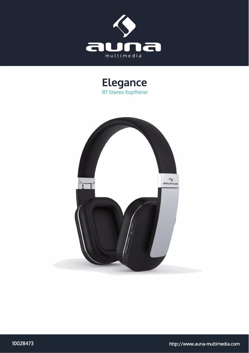 Image de la première page du manuel de l'appareil Elegance