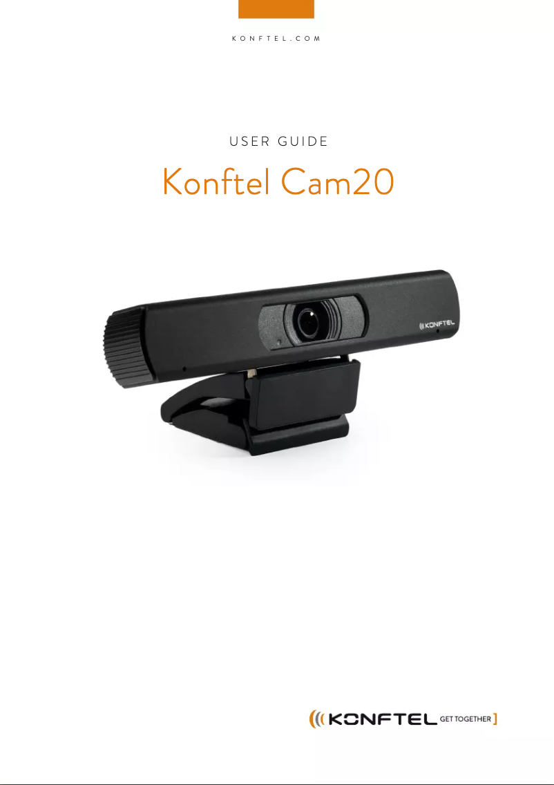 Page 1 de la notice Manuel utilisateur Konftel C20Ego