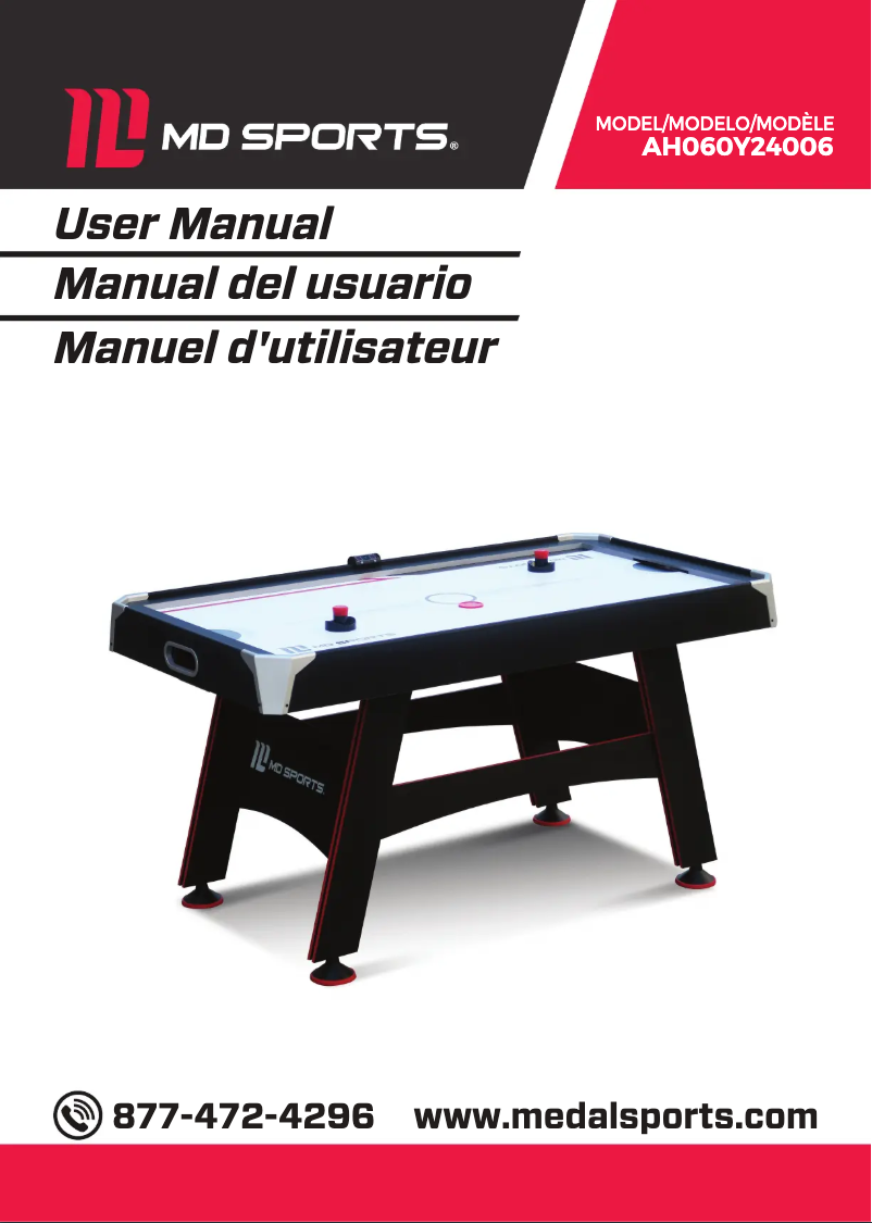 Image de la première page du manuel de l'appareil AH060Y24006