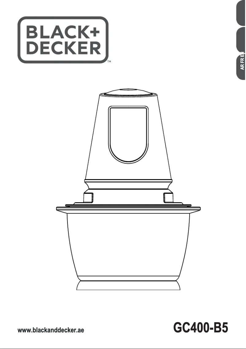 Image de la première page du manuel de l'appareil GC400-B5