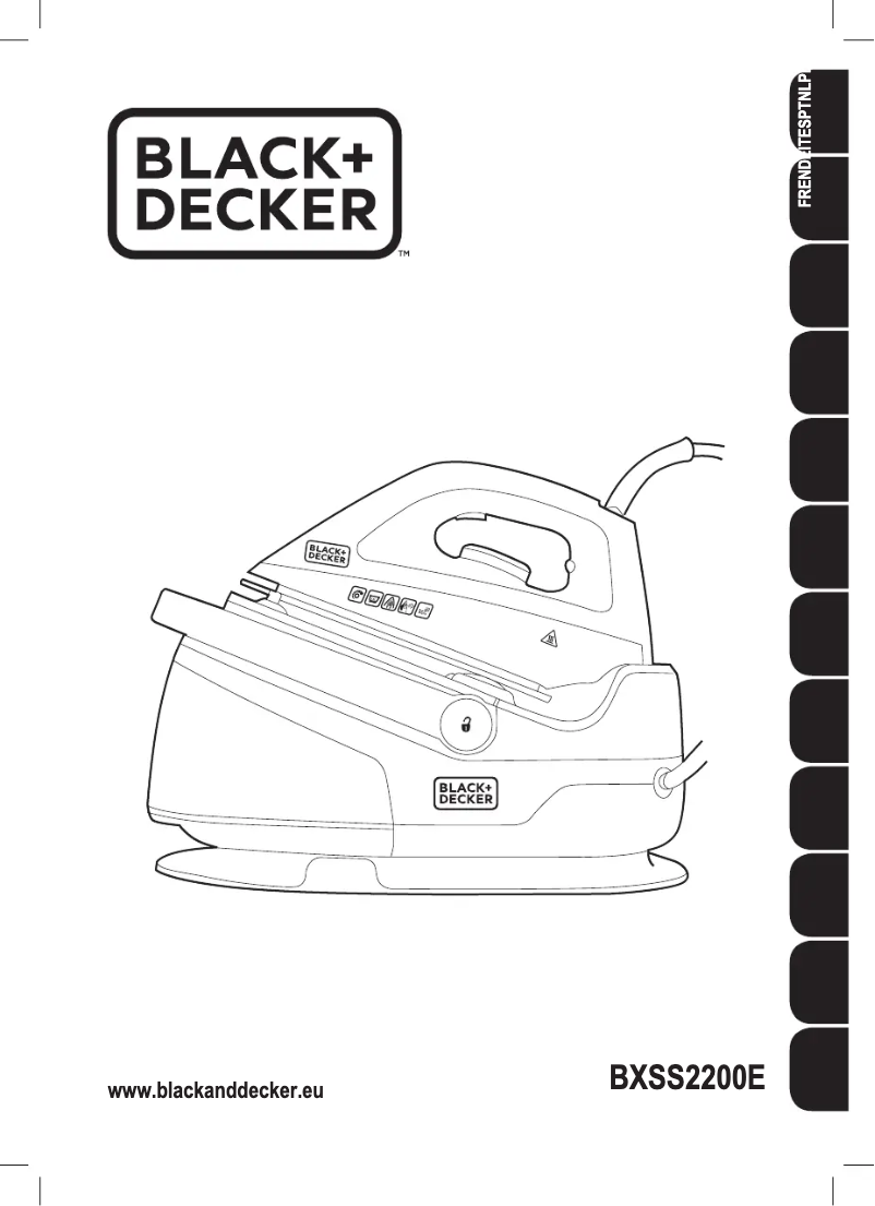 Page 1 de la notice Manuel utilisateur Black & Decker BXSS2200E