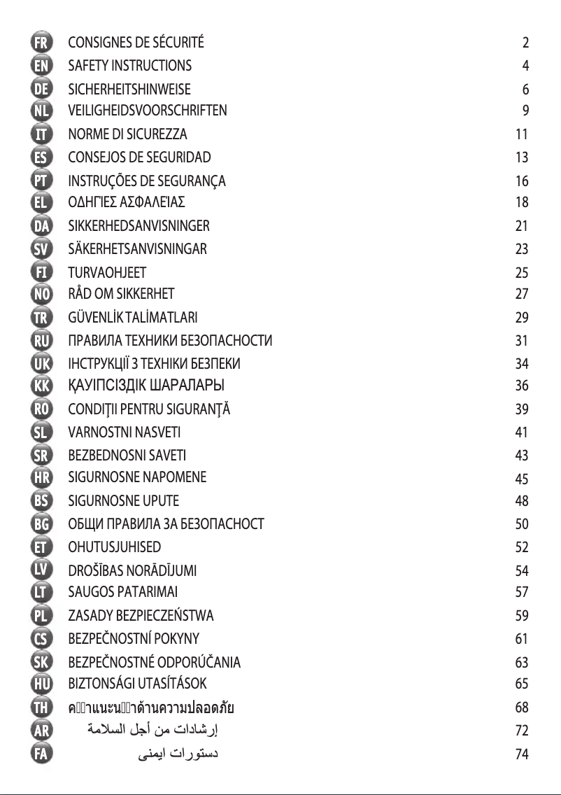 Image de la première page du manuel de l'appareil ZN655