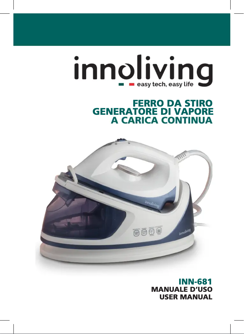 Page n°1 - Manuel utilisateur Innoliving INN-681