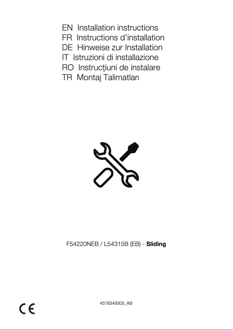 Page 1 de la notice Instructions / montage Grundig GFNI 22610 N