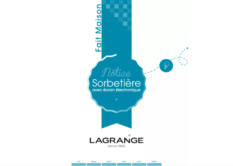 Page 1 de la notice Manuel utilisateur Lagrange 409002