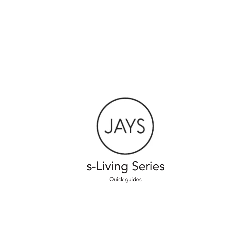 Page 1 de la notice Manuel utilisateur JAYS s-Living Flex