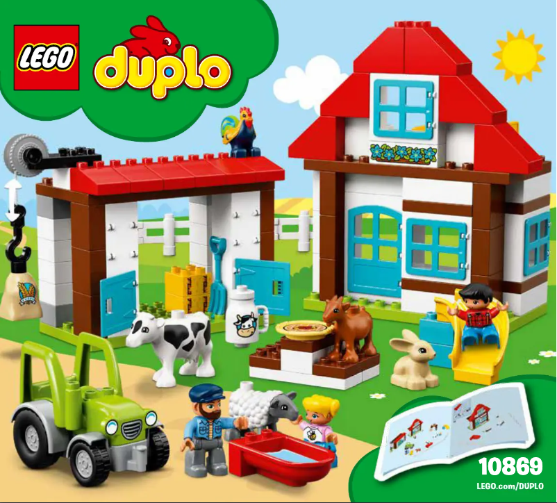 Página 1 del manual Manual de usuario Lego Duplo 10869