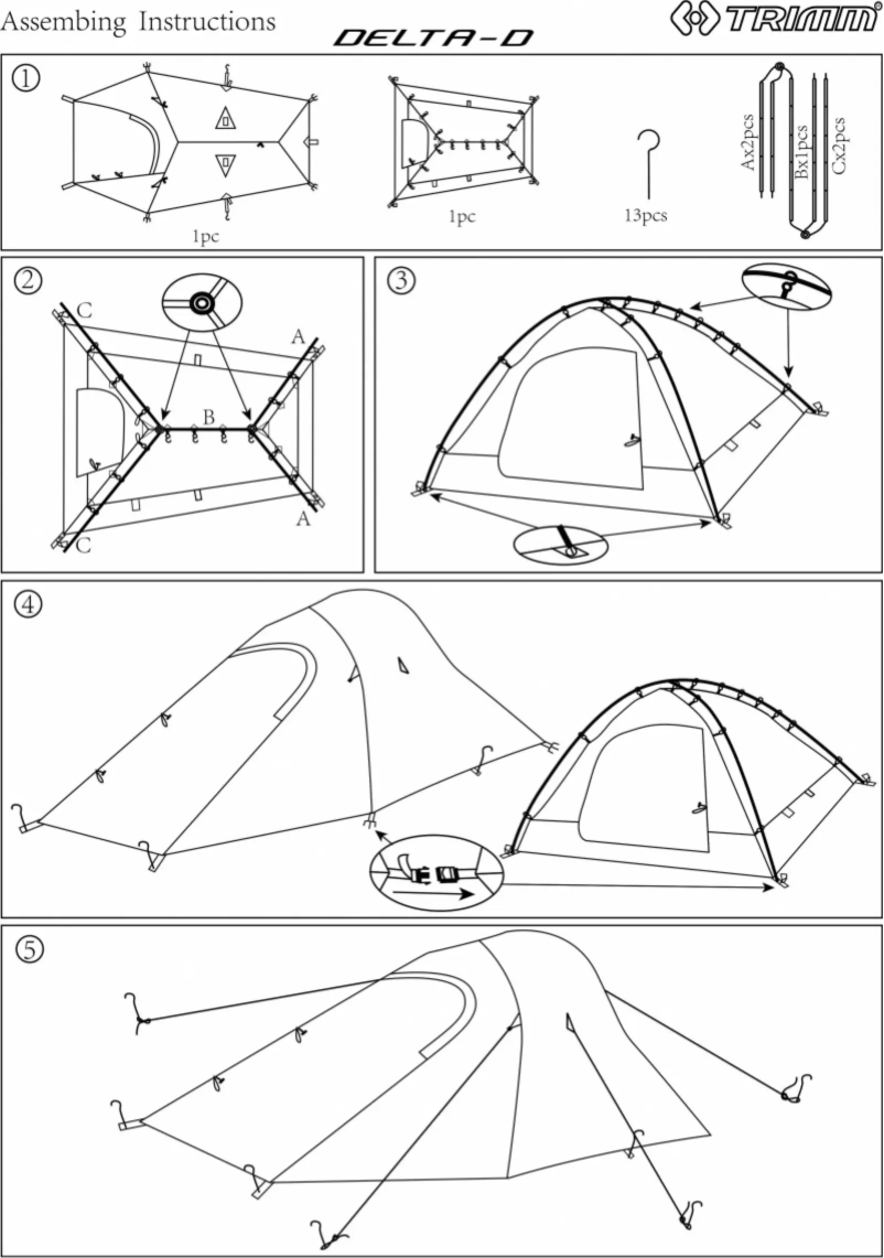 Página 1 del manual Manual de usuario Trimm Delta - D