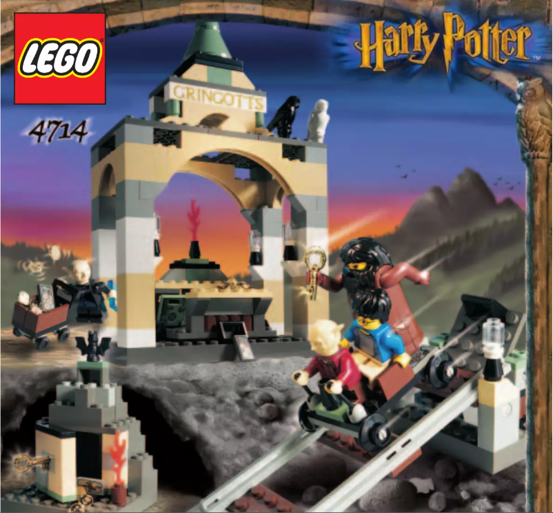 Page n°1 - Manuel utilisateur Lego Harry Potter 4714