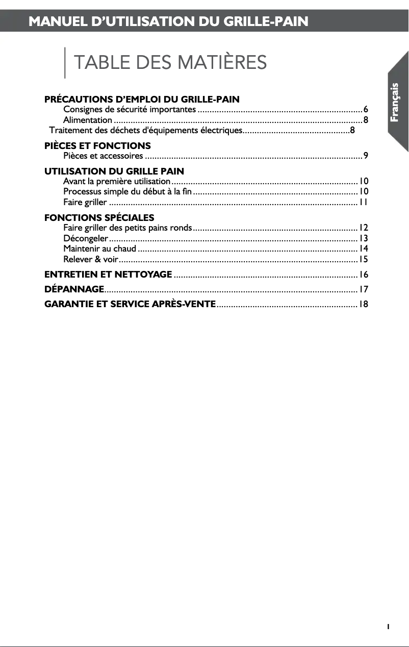 Page 1 de la notice Manuel utilisateur KitchenAid 5KMT2116