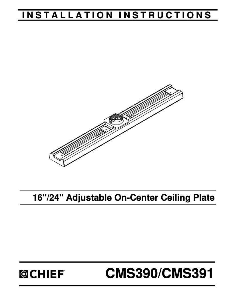 Image de la première page du manuel de l'appareil CMS391