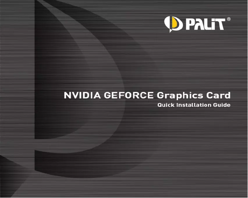 Page n°1 - Manuel utilisateur Palit GeForce GTX 1070 Dual