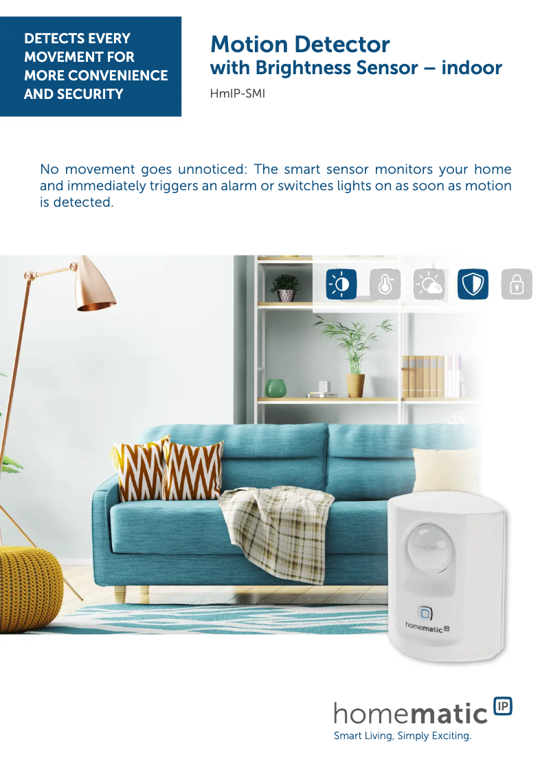 Página 1 del manual Ficha técnica Homematic IP HmIP-SMI