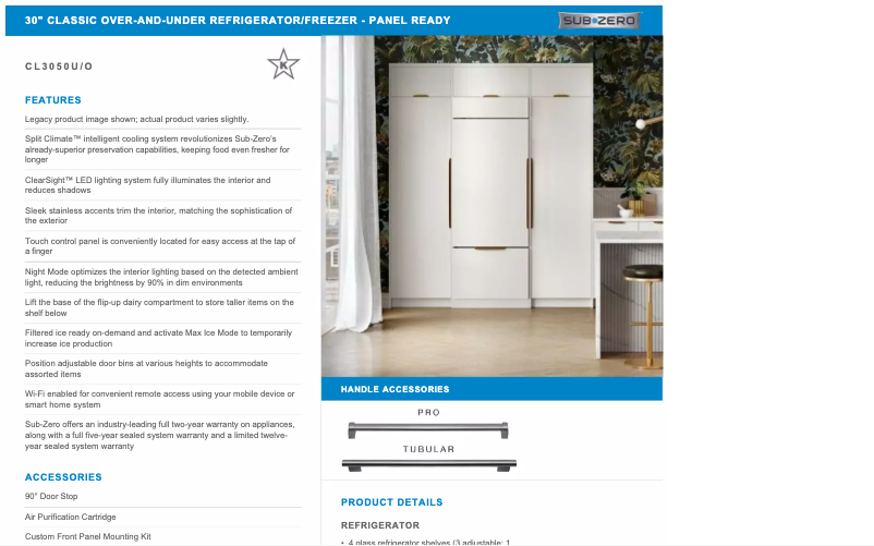 Image de la première page du manuel de l'appareil CL3050U/O