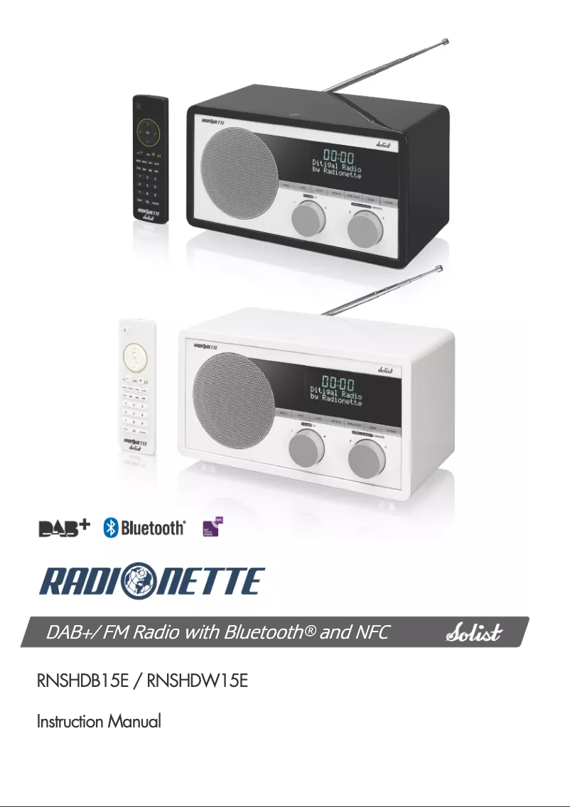 Image de la première page du manuel de l'appareil RNSHDB15E
