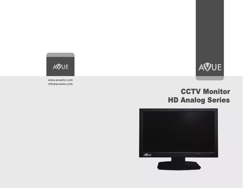 Page 1 de la notice Manuel utilisateur AVUE AM215HDA