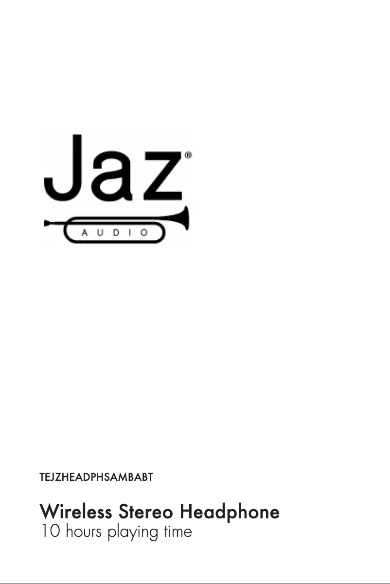 Page 1 de la notice Manuel utilisateur JAZ Audio Samba