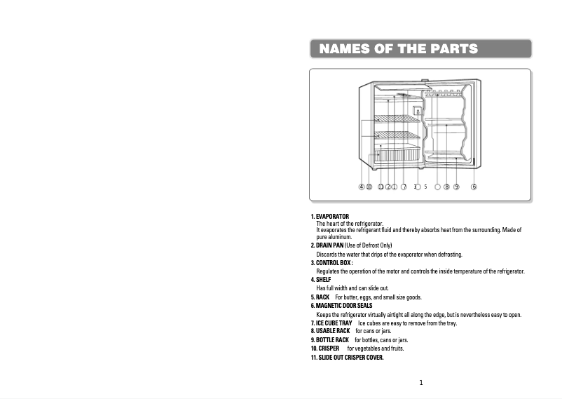 Image de la première page du manuel de l'appareil FR146S