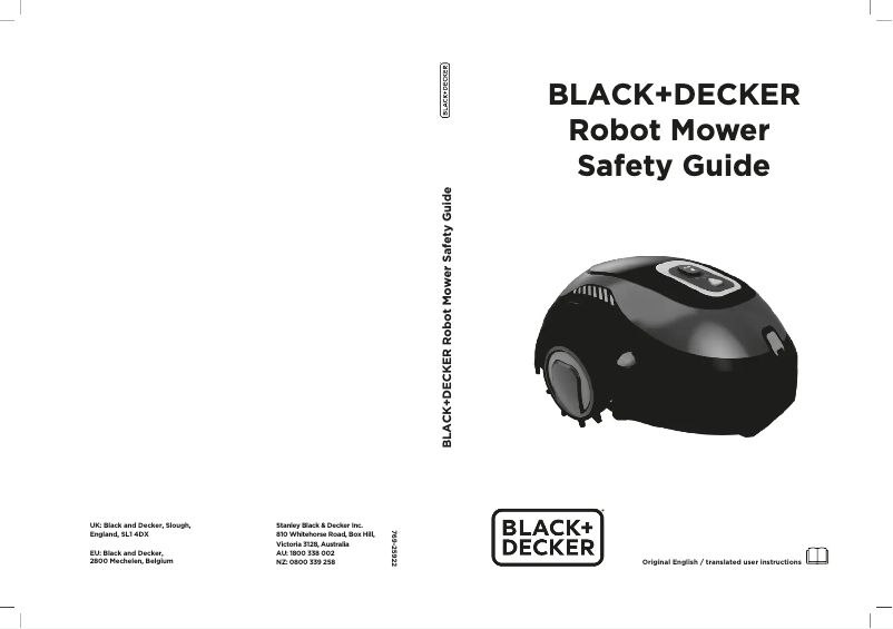 Page n°1 - Manuel utilisateur Black & Decker BCRMW122