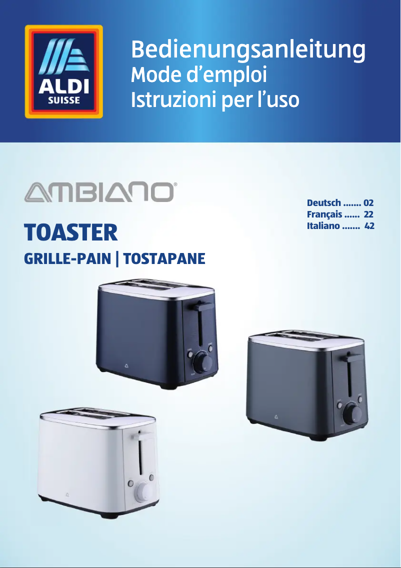 Página 1 del manual Manual de usuario Ambiano GT-WKEDS-13