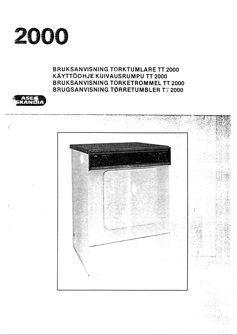 Page n°1 - Manuel utilisateur Cylinda TT 2000