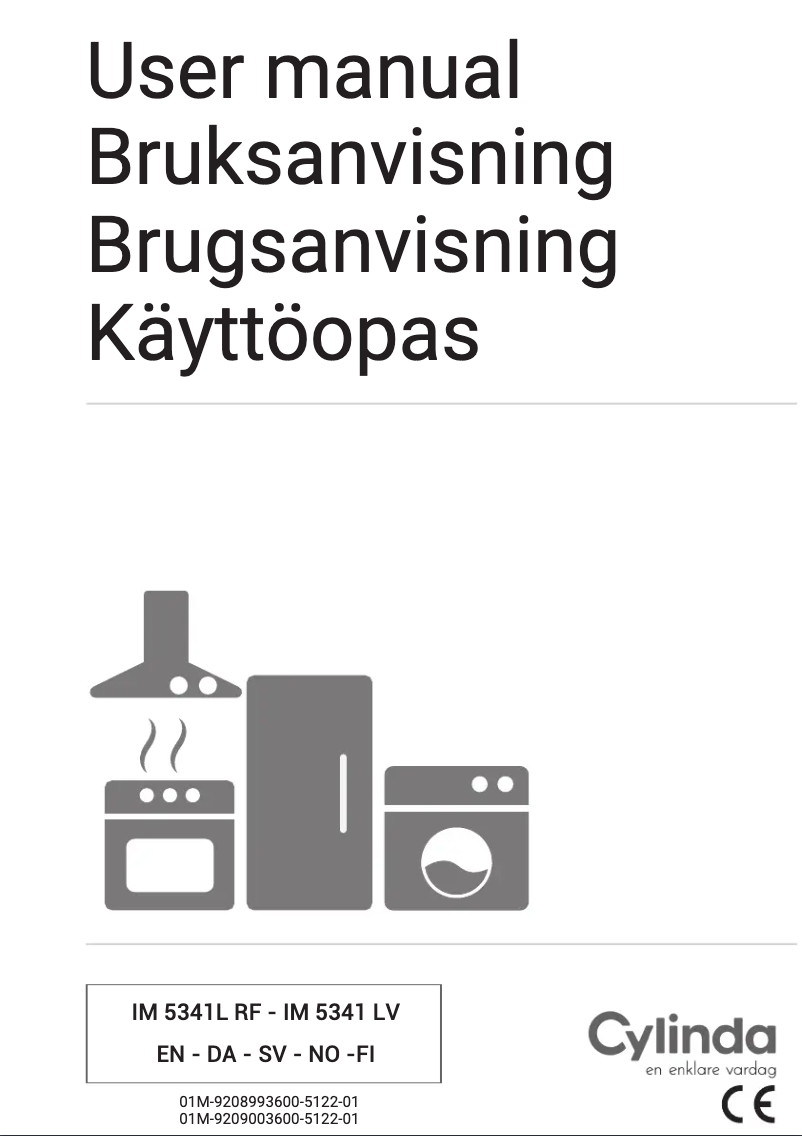 Image de la première page du manuel de l'appareil IM5341LV