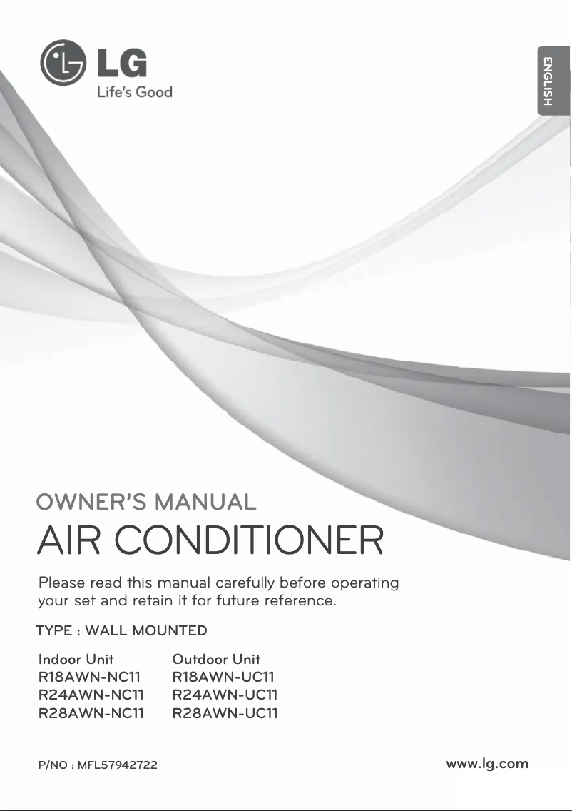 Page n°1 - Manuel utilisateur LG R24AWN-NC11
