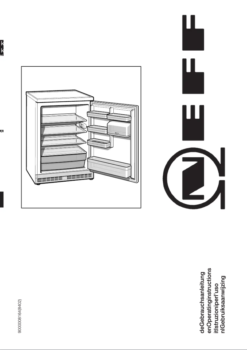 Page 1 de la notice Manuel utilisateur Neff K 4316 X4