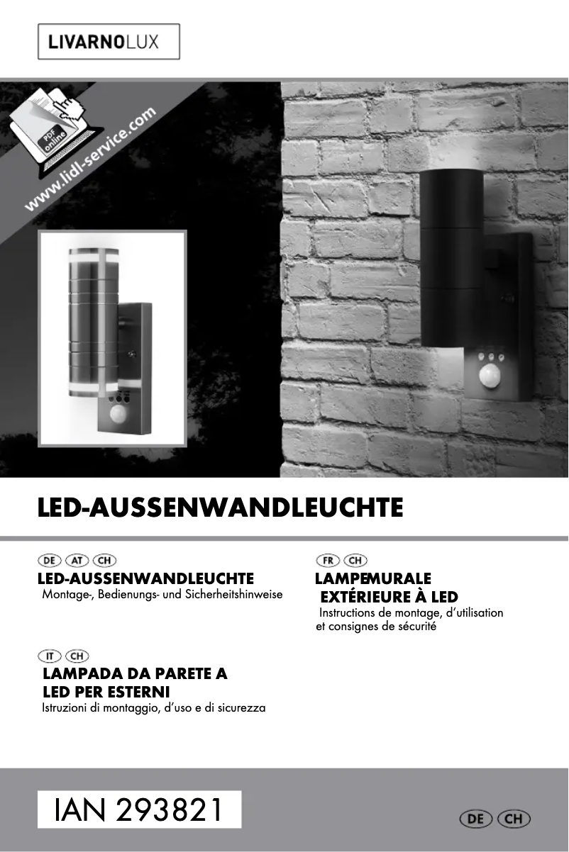 Image de la première page du manuel de l'appareil HG03167A