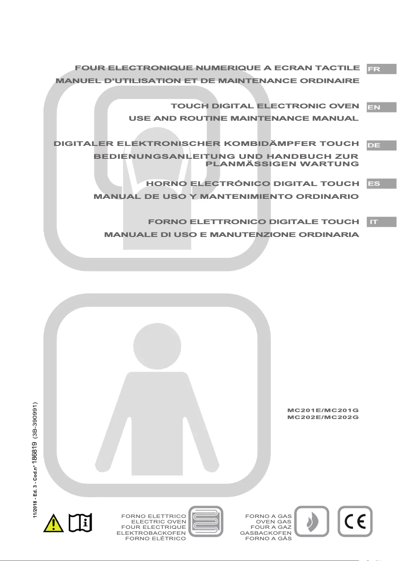 Image de la première page du manuel de l'appareil MC202G