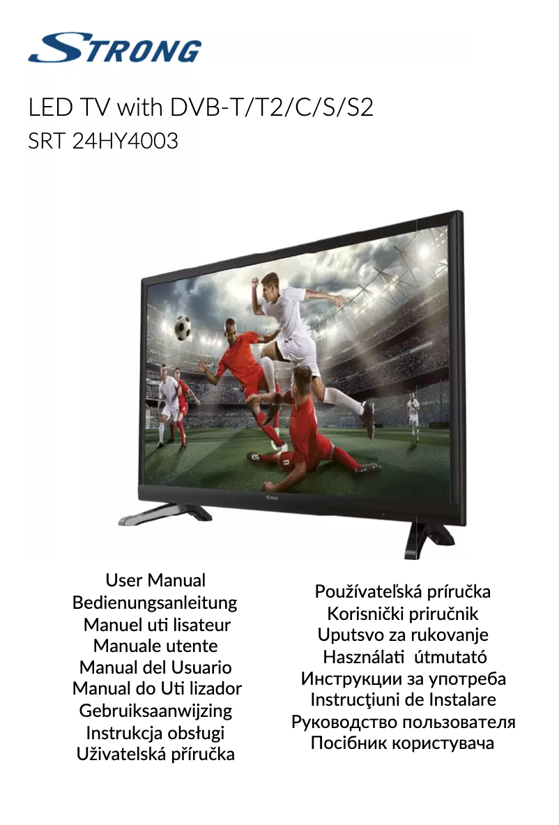 Page 1 de la notice Manuel utilisateur Strong SRT 24HY4003