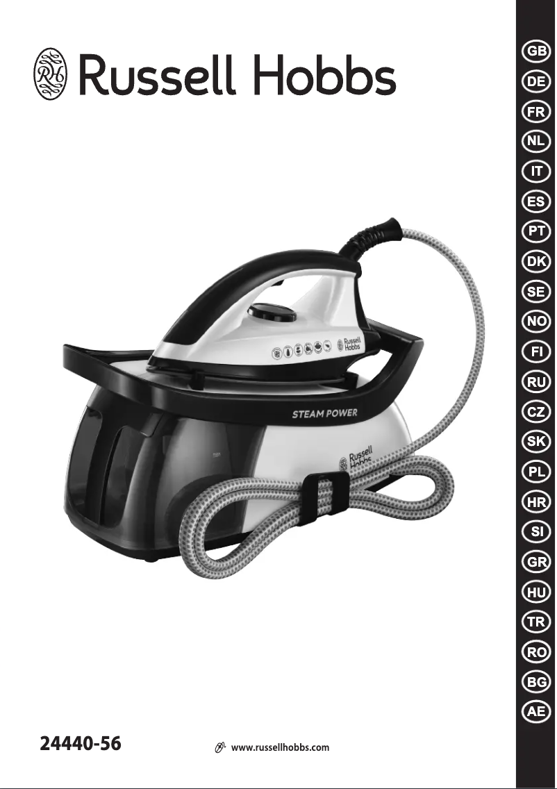 Page 1 de la notice Manuel utilisateur Russell Hobbs 24440-56