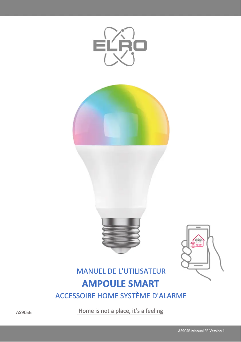 Página 1 del manual Manual de usuario Elro AS90SB