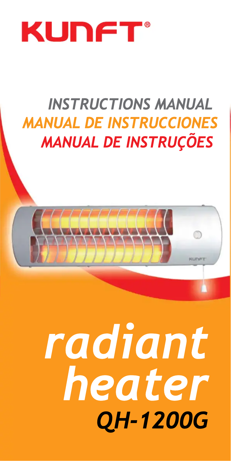 Página 1 del manual Manual de usuario Kunft QH-1200G
