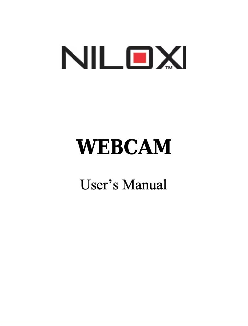Página 1 del manual Manual de usuario Nilox NX-350
