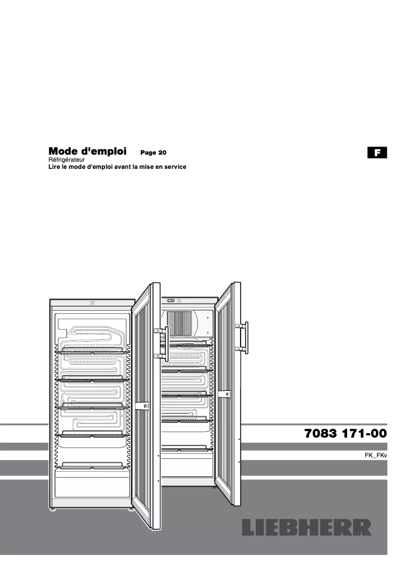 Page n°1 - Manuel utilisateur Liebherr FKBvsl 3640