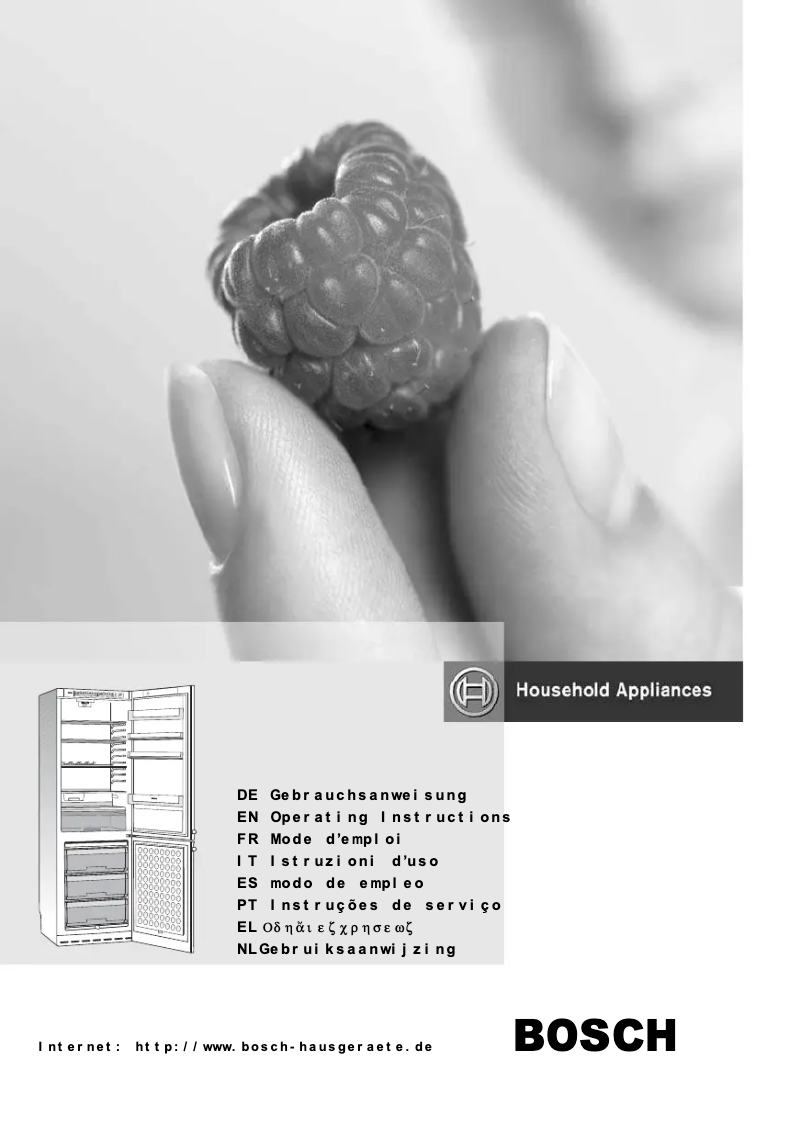 Page 1 de la notice Manuel utilisateur Bosch KGS39A10