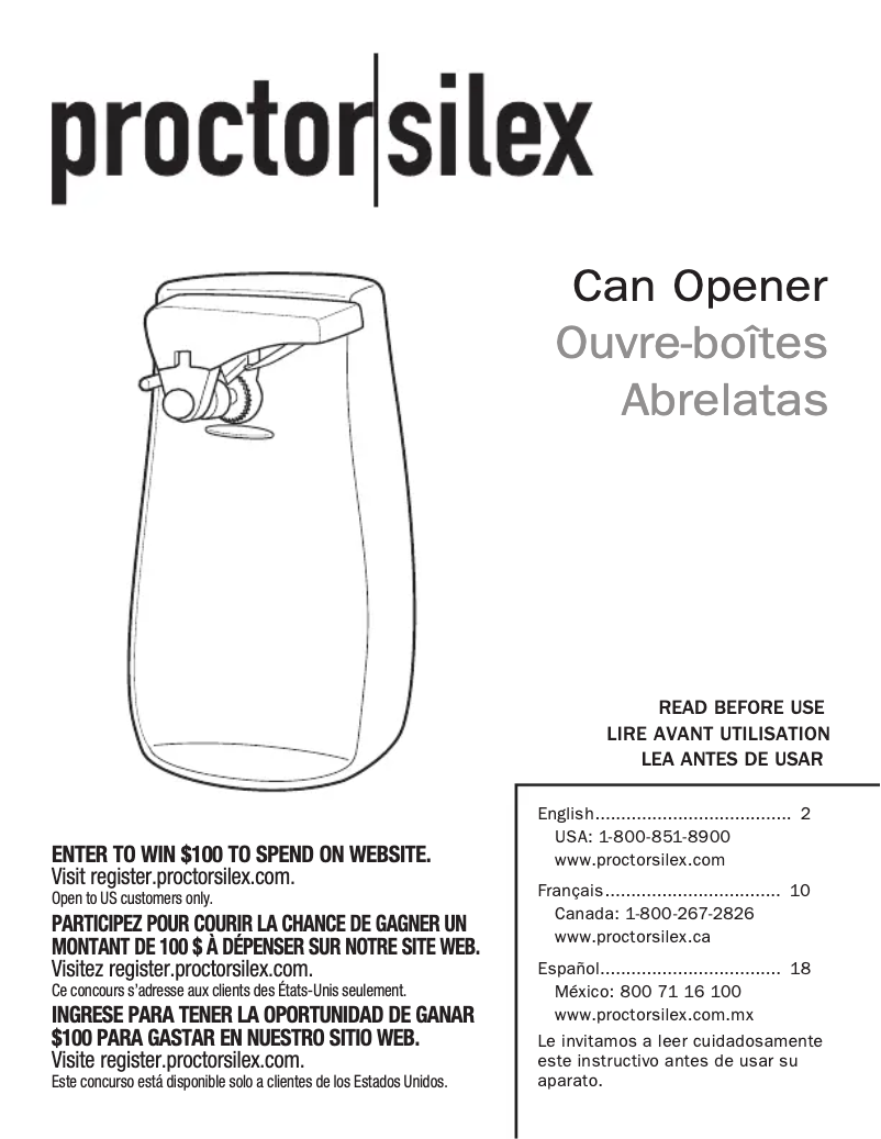 Image de la première page du manuel de l'appareil 75217PS