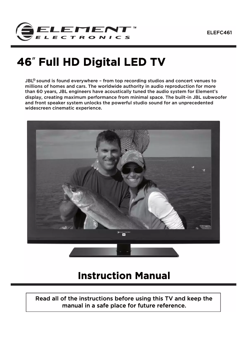 Page 1 de la notice Manuel utilisateur Element ELEFC461