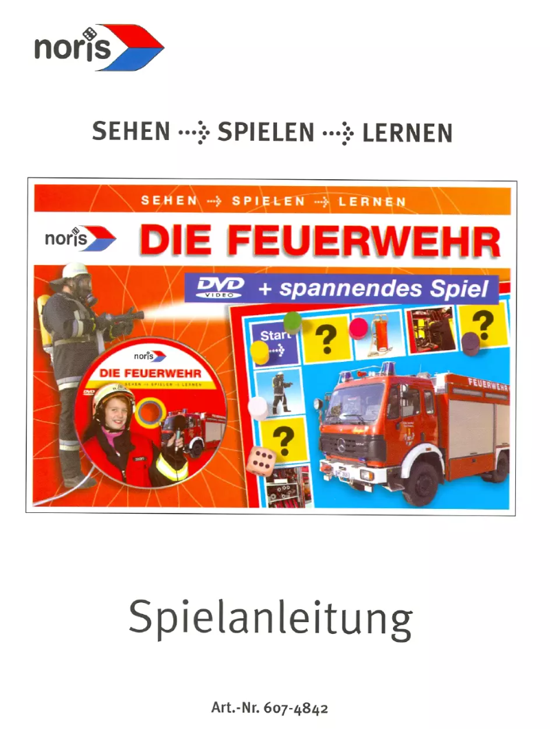 Page 1 de la notice Manuel utilisateur Noris Fire Brigade