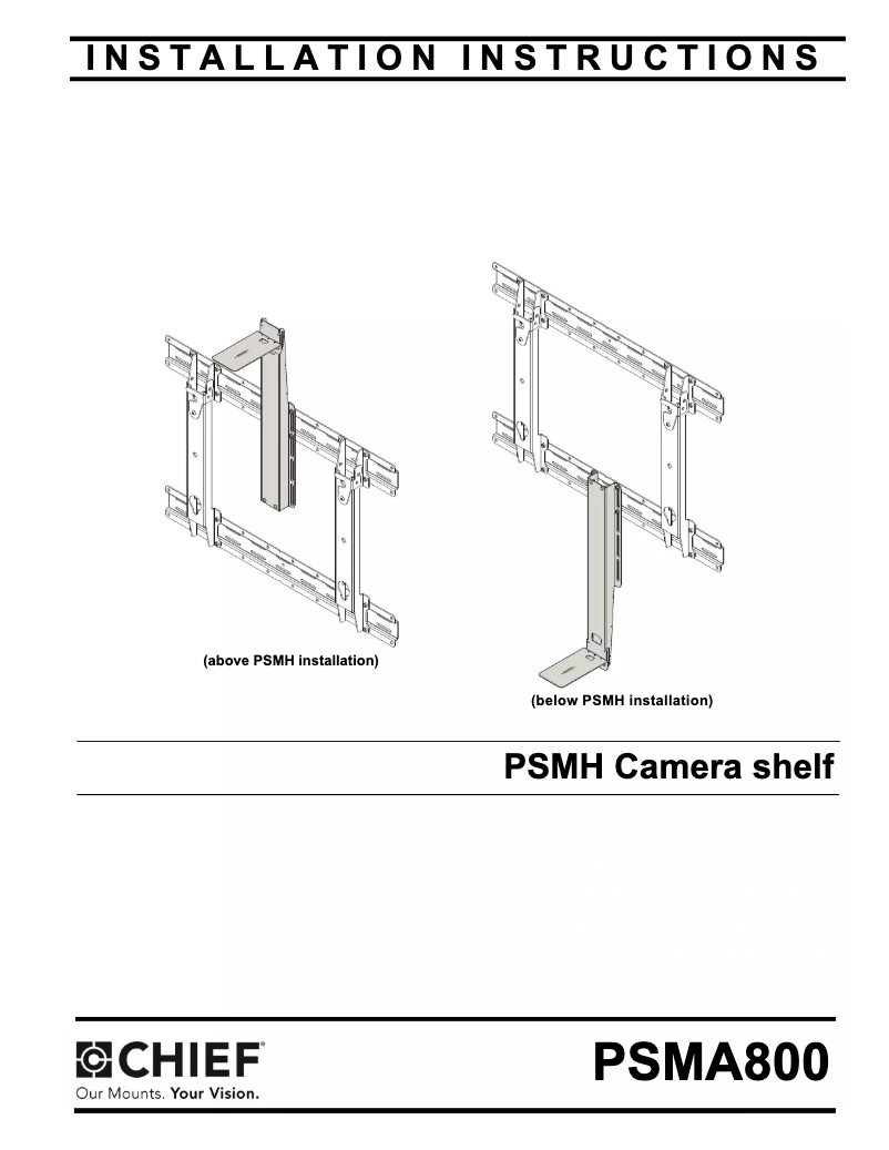 Image de la première page du manuel de l'appareil PSMA800