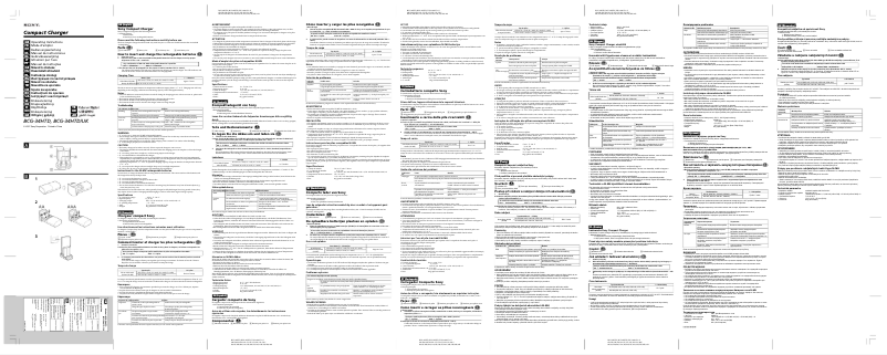 Page 1 de la notice Manuel utilisateur Sony BCG-34HTD