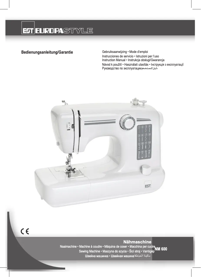 Page 1 de la notice Manuel utilisateur Clatronic NM 600