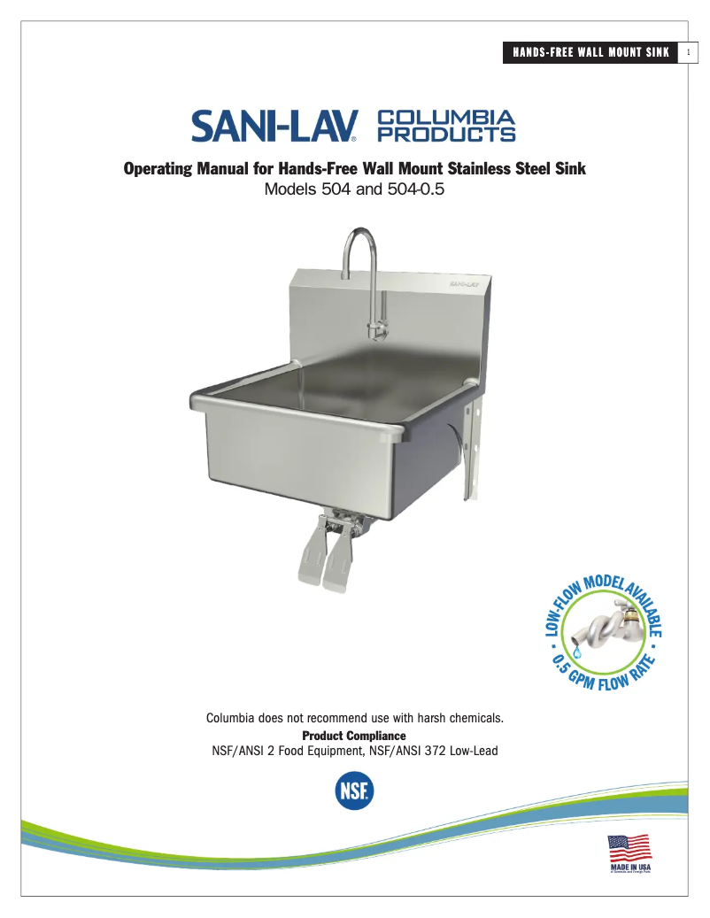 Imagen de la primera página del manual del dispositivo 504