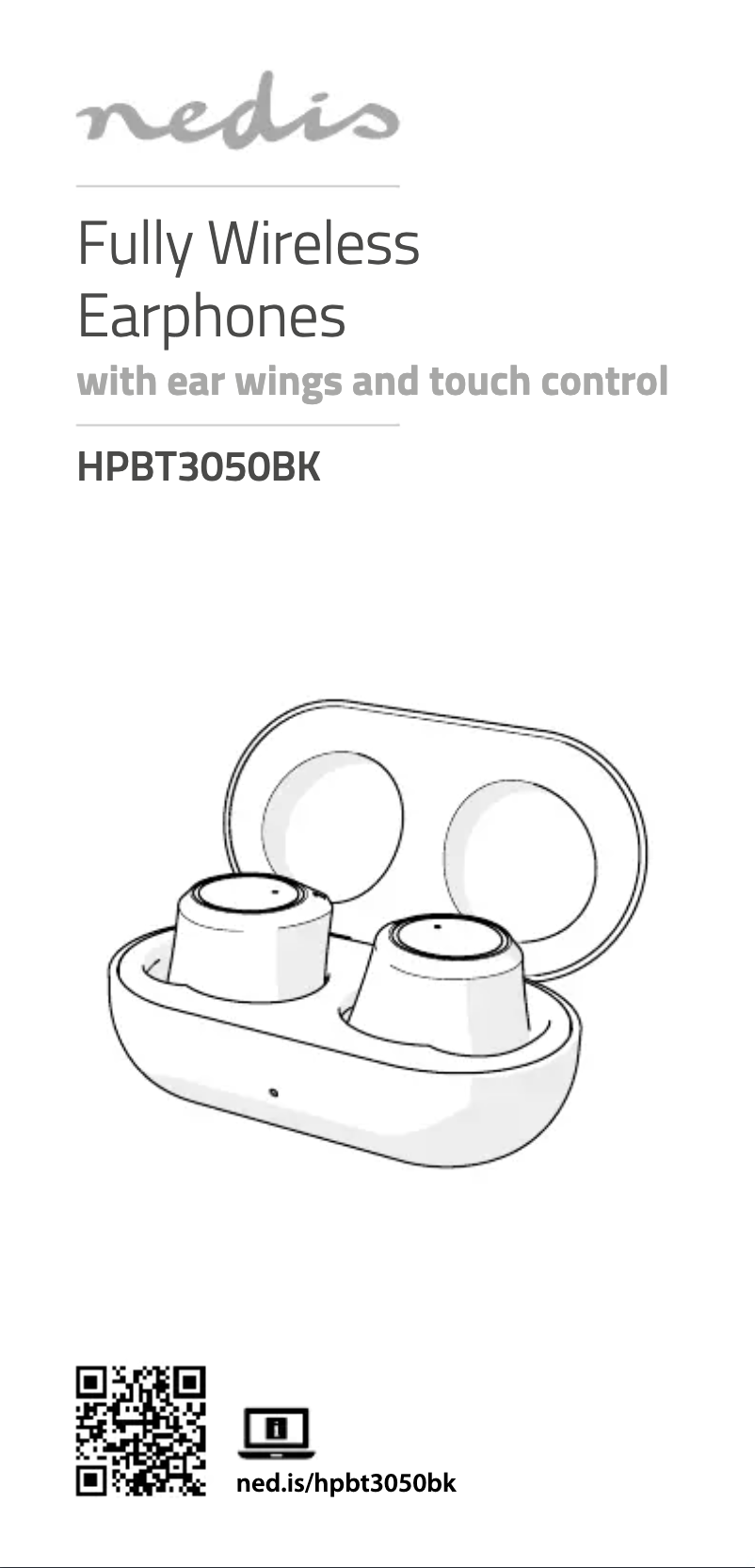 Image de la première page du manuel de l'appareil HPBT3050BK