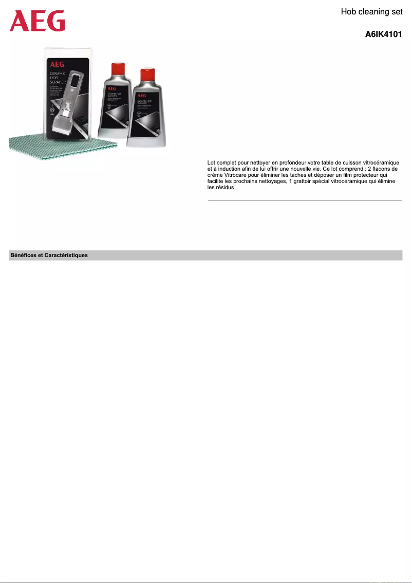 Imagen de la primera página del manual del dispositivo A6IK4101